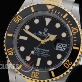 0 0 0 0 0 0 0 0 RLST-41-0081 QF 904L Twotone 2020 41mm Submariner 126613LN SS/YG Black DD 3235 72 Hrs Reserve - Free Sprung Movement 