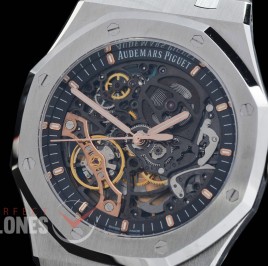 0 0 0 0 AP15407-011 DDF Royal Oak 15407ST Royal Oak Double Balance Wheel Openworked SS/SS A-3132