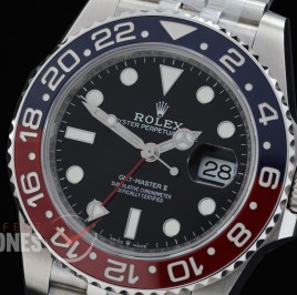 0 0 0 0 0 0 0 0 0 0 0 RLGS00723J QF 904L Steel GMT 126710BLRO Pepsi SS/SS Jubilee Black DD 3285 CHS Free Sprung 