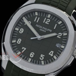 0 0 PPAQ-5168-014 DDF Aquanaut 5168 42mm SS/RU Green Asian Clone Calibre 330SC