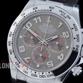 0 0 0 0 0 0 0 0 RLDS-4130-883RW QF V11 904L Steel Daytona 116519 SS/RU Dark Rhodium Grey Numeral 4130 Superclone - 72 Hours Power Reserve Movement / Extra Weighted