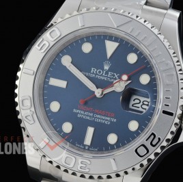 0 0 0 0 RYMEN00832 QF 126622 904L Steel Yachtmaster Men SS/SS Midnight Blue DD 3235 72 Hrs Reserved - Free Sprung Movement 