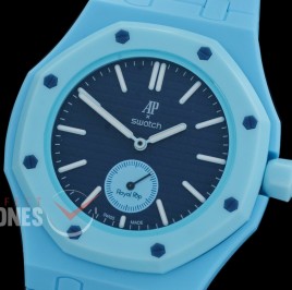 APSW-RP-011 AP / Swatch Royal Pop 3 in 1 Premium Set Blue - Lan Ba Asian 2813