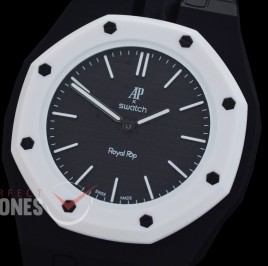 APSW-RP-002 AP / Swatch Royal Pop 3 in 1 Premium Set Black- Ocho Negro Asian 2813