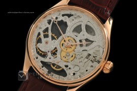 IW01001 F A Jones RG Decorated Skeleton Dial Decorated Bridges U