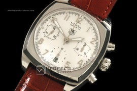 TG1003Monza Chronograph SS/LE Num White Asia 775Chronos