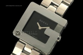 GU10003 Mini "G" Ladies SS Black c/w Boxset/Papers Swiss Qtz