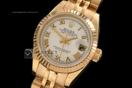 RDJLF10015 FG White Dial Roman Markers Eta 2671-2