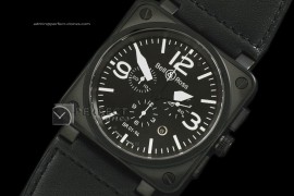 BO10013 BR Instrument 01-94 Limited Ed Chrono PVD Black 46mm Swi