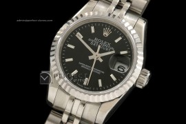 RDJLS10010 SS Black Dial Jubilee Stick Marker Swiss Eta 2671-2