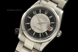 RDJMS10005 SS 2-Tone Dial Oyster Dial Stick Markers Swiss Eta 28