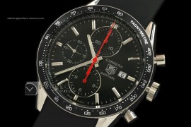 TG1010Carrera Racing Chronograph SS Black Swiss 77528800bph