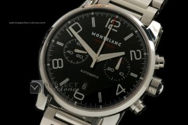 MB10012 Timewalker Pilot Chrono SS Black Asia 77528800bph