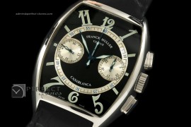 FMCA10003 Casablanca Chronograph SS/Black-Silver,working Chronos
