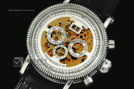 CS10014 Panthos Perpetual Calender SS/YG Skeleton Dial Asia 21J