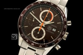 TG10056 Carrera Automatic Chronograph SS Brown A-77528800bph
