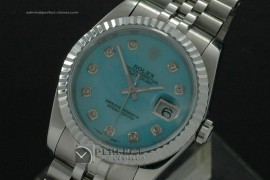 RDJMS1002SS MOP Blue Dial Diamond Markers Eta 2836-2