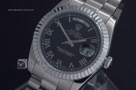 RLDDS10006 SS Black Dial Roman Marker Swiss Eta 2836-2