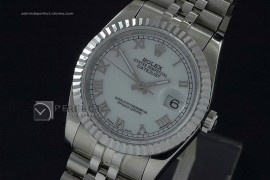 RDJMS10022 SS White Dial Roman Markers Eta 2836-2