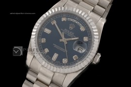 RLDDS10013 SS Blue Dial Diamond Marker Swiss Eta 2836-2