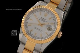 RDJMT10027 TT White Dial Stick Markers Osyter Eta 2836-2