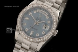 RLDDS1003SS Ice Blue Dial Diamond Markers/Bezel Eta 2836