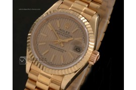 RDJLF10011 FG Gold Tux Dial Diamond Markers Eta 2671-2