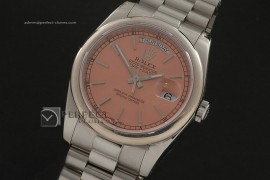 RLDDS10059 SS Salmon Dial Stick Marker Swiss Eta 2836-2