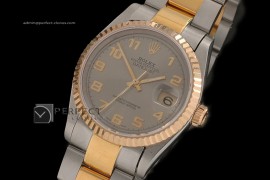 RDJMT10031 TT Grey Dial Num Markers Osyter Eta 2836-2