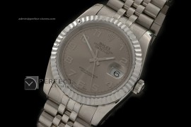 RDJMS10028 SS Grey Dial Num Markers Eta 2836-2