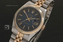 RDJMT10073 14K Wrapped Black Dial Stick Markers Swiss Eta 2836