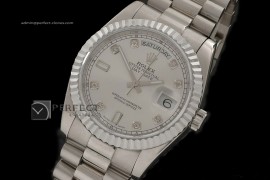 RLDDS1001SS Silver Dial Diamond Marker Swiss Eta 2836-2