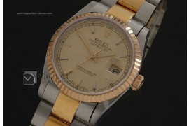 RDJMT10037 TT Gold Dial Stick Markers Osyter Eta 2836-2
