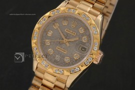 RDJLF10058 FG Gold Jub Dial Diamond Markers/Bez Eta 2671