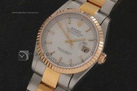 RDJMT10039 TT White Dial Stick Markers Osyter Eta 2836-2