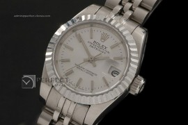 RDJLS10064 SS White Dial Jubilee Stick Marker Swiss Eta2671
