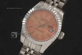 RDJLS10065 SS Salmon Dial Jubilee Stick Marker Swiss Eta2671