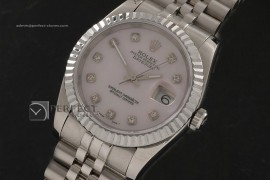 RDJMS10021 SS MOP Pink Dial Diamond Markers Eta 2836-2