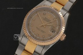 RDJMT1008TT Gold Dial Diamond Markers Osyter Eta 2836-2