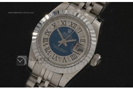RDJLS10067 SS Diamond/Blue Dial Jubilee Roman Marker Eta 2671-2