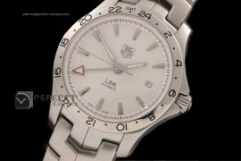 TG10015 Link GMT SS White Swiss Eta 2836-2