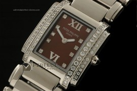 PP01003 Ladies 24 Hours Double Diamonds SS Chocolate Swiss Quart