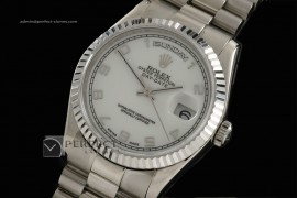 RLDDS10063 SS White Dial Numeral Marker Swiss Eta 2836-2