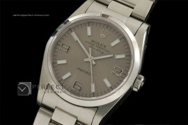 RLAK10011 SS Grey 369 Dial Smooth Bezel Stick Marker Eta 2836-2