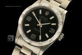 RLAK10014 SS Black 369 Dial Bark Bezel Stick Marker Eta 2836-2