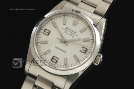 RLAK10015 SS White 369 Dial Smooth Bezel Stick Marker Eta 2836-2