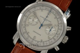 VC10014 Malte Chronographe WG White Manual Chronos