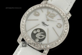 CP10031 Happy Sun V2 Ladies SS Diamonds MOP White Quartz