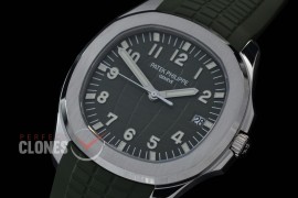 0 0 PPAQ-5167-014 DDF Aquanaut 5167 42mm SS/RU Green Asian Clone Calibre 324SC