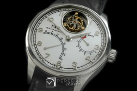 IWPTB00081 Portugese Mystere Tourbillon SS/LE White Tourbillon